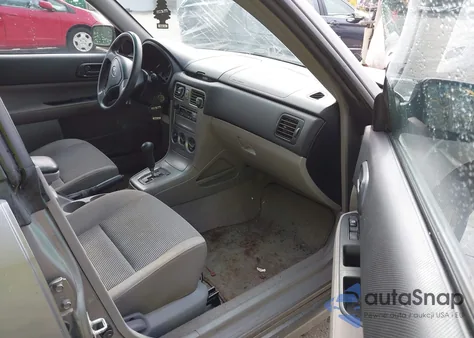 2006 Subaru Forester 2.5X z USA, uszkodzony, nr VIN JF1SG63606H753776